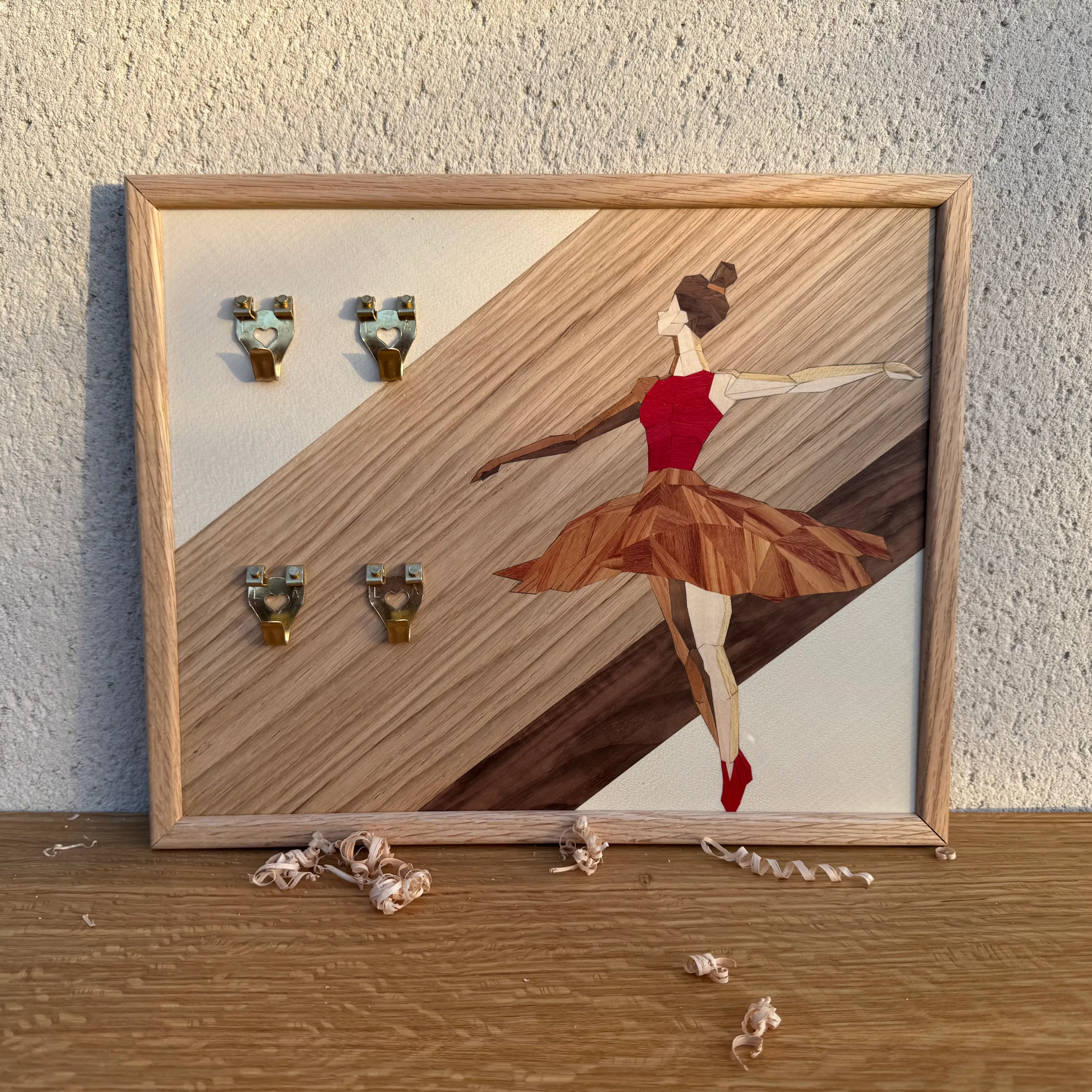 La Danseuse — cadre porte-clés
